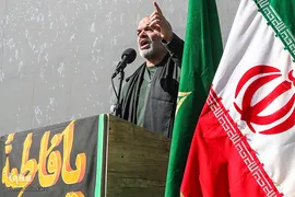 راهپيمايي سوگواران سردار دل‌ها در شيراز