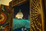 حال و هوای حرم شاهچراغ(ع) در شب نیمه شعبان‎
