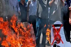 Fələstində BƏƏ-yə qarşı etiraz aksiyası keçirildi - FOTO
