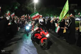 تجمع مردمی حمایت از بشارت فتح در تبریز