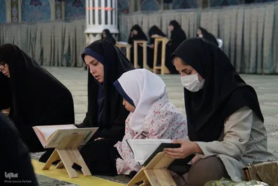 تصاویر محفل انس با قرآن در چهارمحال و بختیاری‎‎