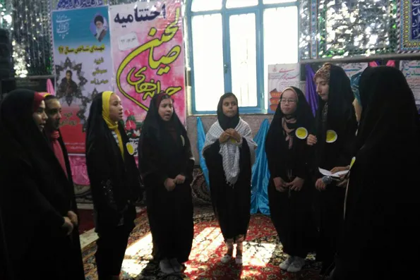 اختتامیه جوانه‌های صالحین در قرچک