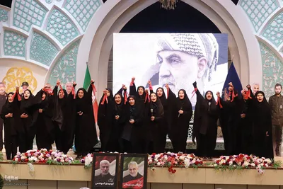 بزرگداشت سالگرد شهادت سردار دلها، شهید حاج قاسم سلیمانی در تبریز