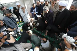 تشییع پیکر شهید گمنام