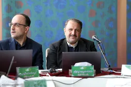 اولين روز مسابقات سراسری قرآن کریم هيات داوران بخش نغمات ديني