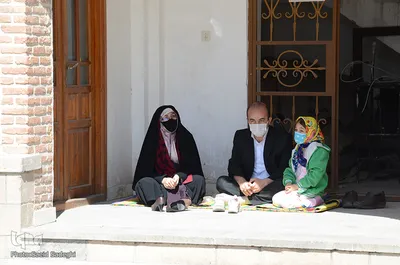 مراسم تحویل سال نو در آستان مقدس امامزاده سید حمزه(ع)‎ - تبریز