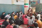 اعتکاف دانش آموزی در یزد