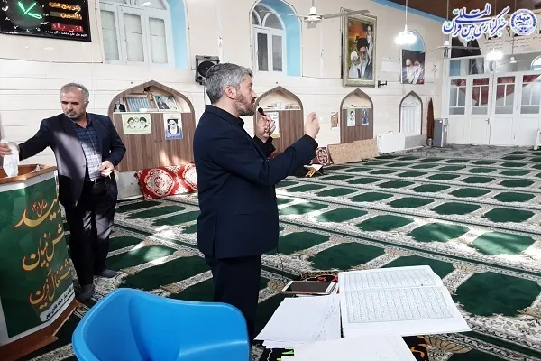 مرحله شهرستانی مسابقات قرآن بسیج در بابلسر برگزار شد