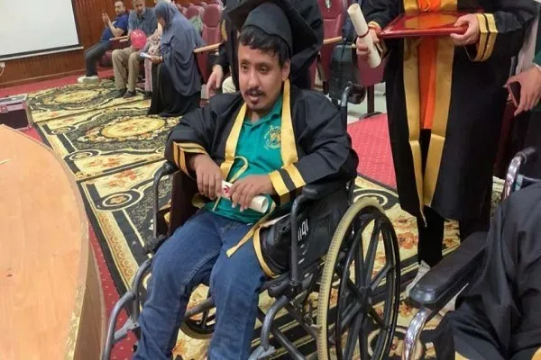 Mısırlı engelli genç bir yılda Kur'an hafızı oldu