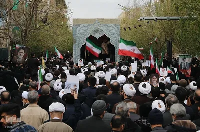 تشییع پیکر شهید سیداسماعیل خطیب در قم