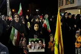 عکس | خیابان؛ میعادگاه شبانه شهروندان باروقی در دفاع از وطن