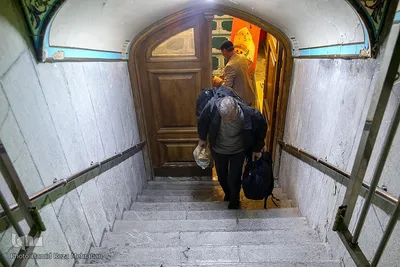 مراسم خداحافظی معتکفین