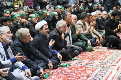 آیین دوازدهمین سال مراسم عزاداری هفتم شهادت امام حسین(ع)

