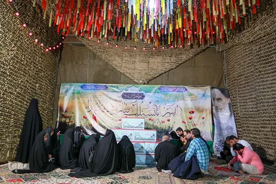 مراسم تحویل سال در معراج شهدای تهران