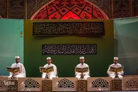 مراسم احیای شب بیست و سوم ماه مبارک رمضان، در حرم مطهر امیرالمومنین، حضرت علی(ع) در نجف اشرف 