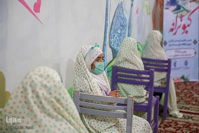 آیین جشن تکلیف دختران در حرم مطهر حضرت شاهچراغ(ع)