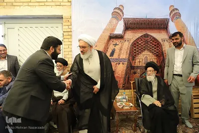 بیعت مجدد مردم تبریز با نماینده ولایت فقیه در آذربایجان شرقی به مناسبت عید غدیر‎