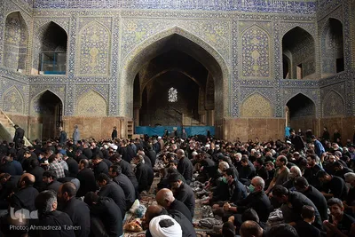 مراسم عزاداری عاشورای حسینی در میدان امام خمینی (ره) اصفهان