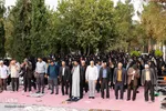 برگزاری مراسم نیایش در گلستان شهدای اصفهان به نیت پیروزی مقاومت فلسطین