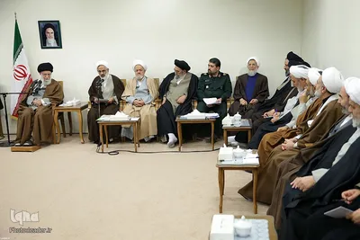 دیدار دست‌اندرکاران کنگره بزرگداشت شهدای روحانی با رهبر انقلاب