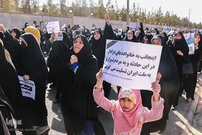 راهپیمایی مردم بیرجند در محکومیت جنایت تروریستی شیراز