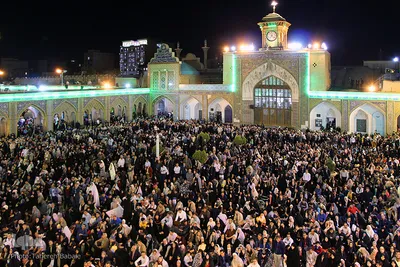 مراسم تحویل سال در حرم حضرت عبدالعظیم حسنی(ع)
