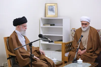 دیدار اعضای هیئت علمی پنجمین کنگره جهانی حضرت رضا علیه‌السلام