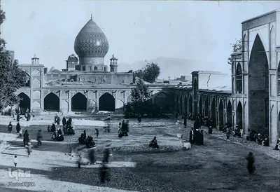 تصاویر قدیمی حرم مطهر شاهچراغ (ع)