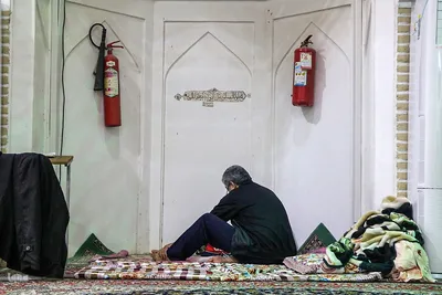 اعتکاف در مسجد ملااسماعیل یزد