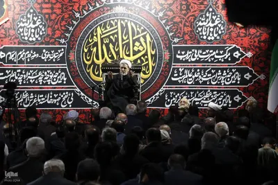 اولین شب از مراسم عزاداری دهه دوم محرم در خوی‎