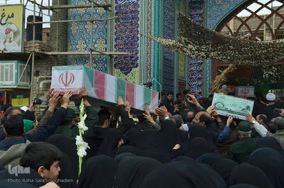ورود پیکر 12 شهید گمنام به خراسان جنوبی