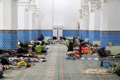 مراسم اعتکاف در مسجد ملااسماعیل یزد