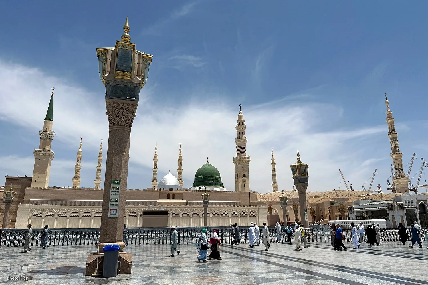 ورود بیش از 6500 زائر ايرانی به مدينه منوره