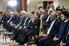 تجدید میثاق وزیر و سفرای وزارت خارجه با آرمان های امام