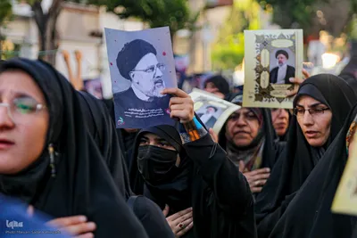حرکت دسته عزاداری به مناسبت شهادت شهید جمهور و یاران