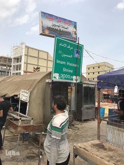 راهپیمایی اربعین حسینی(ع) در جاده نجف-کربلا/عکاس:طاها نظیری