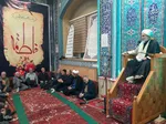 مراسم عزاداری شب شهادت حضرت فاطمه زهرا(س) در اهر