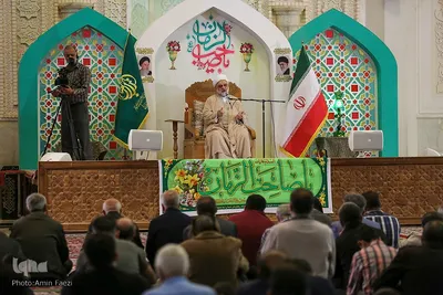 جشن نیمه شعبان در حرم مطهر شاهچراغ‎‎