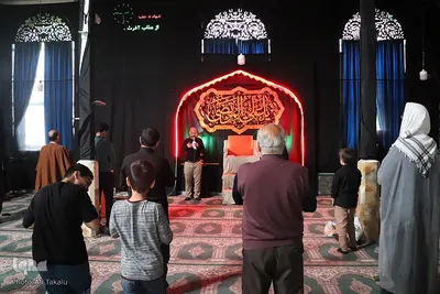 مراسم معنوی اعتکاف رمضانیه در مساجد ملایر‎‎