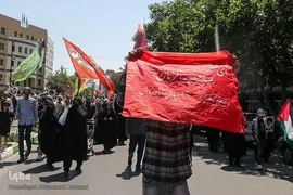 اجتماع مردم مشهد در محکومیت حمله اسرائیل به ایران