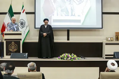 حجت‌الاسلام والمسلمین سیدمهدی خاموشی، نماینده ولی فقیه و رئیس سازمان اوقاف و امور خیریه در مراسم تجلیل از رسانه‌ها، خبرنگاران برتر و دستگاه‌های مشارکت‌کننده در مسابقات بین‌المللی قرآن