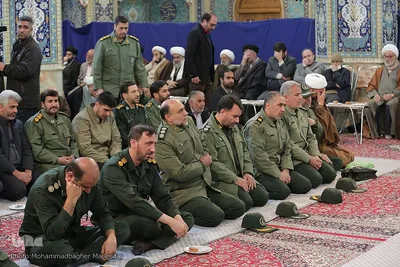 مراسم ارتحال آیت‌الله عبدالنبی نمازی در اصفهان