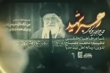 نماهنگ | «رهبر شهید»؛ جدیدترین اثر ابوذر بیوکافی