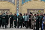مراسم تشییع پیکر مطهر سروان شهید«رضا کریمی»