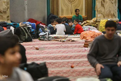 مراسم اعتکاف در مسجد جامع امام صادق (ع)