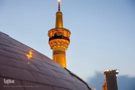 آیین سنتی «اذن عزا» در حرم مطهر امام رضا(ع)