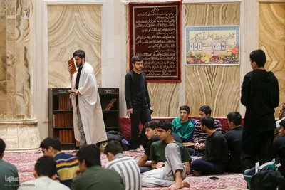 مراسم اعتکاف در مسجد جامع امام صادق (ع)