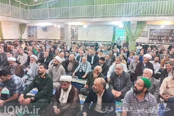 راهپیمایی مردم کمالشهر در حمایت ملت فلسطین