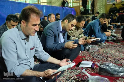 مراسم شب قدر در آستان امامزاده سید حمزه (ع) تبریز