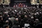 مراسم عزاداری شام غریبان حسینی در حسینیه امام خمینی(ره) برگزار شد